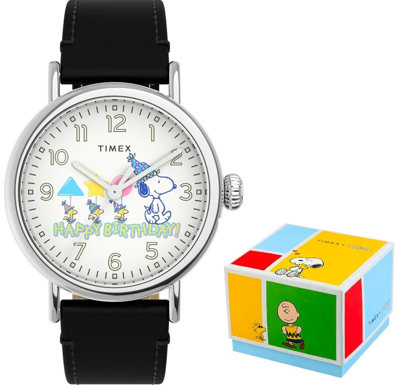 TIMEX Mod. PEANUTS COLLECTION - THE WATERBURY - Snoopy Happy Birthday - Special Pack