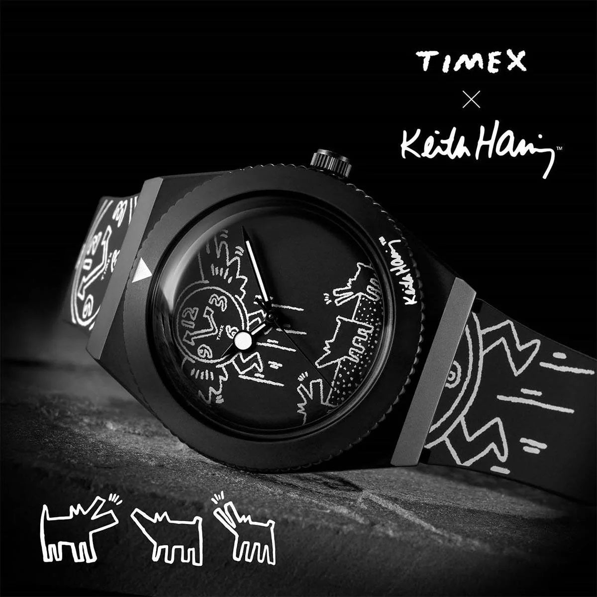 TIMEX Mod. Q X KEITH HARING Special Edt.